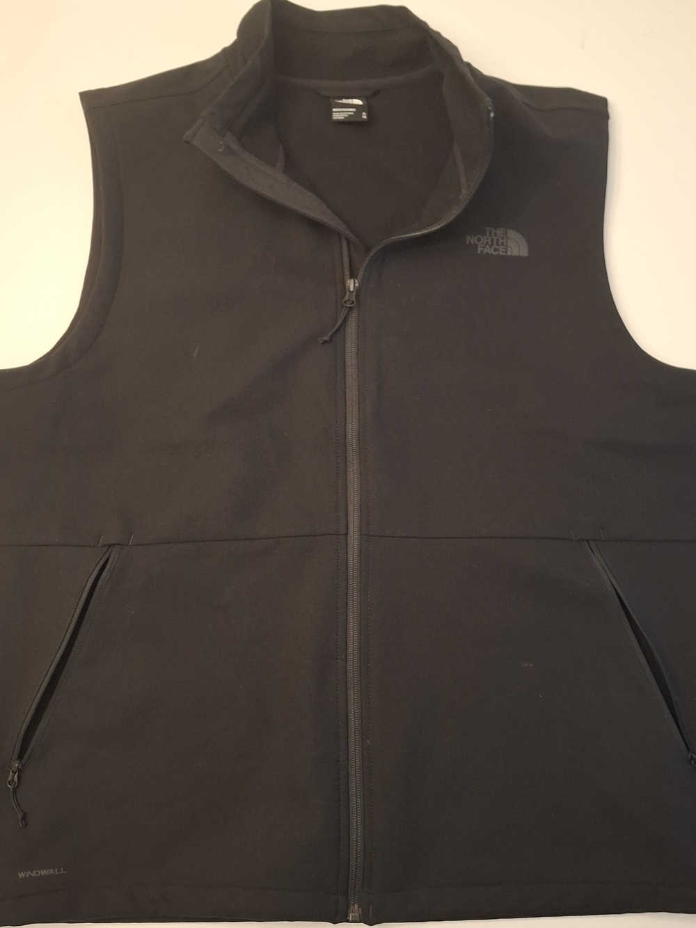 The North Face Men's WindWall Soft Shell Vest - Black